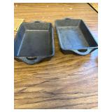 Old Mountain Cast Iron 7.75x4.5 Rect Dish (2 pk)