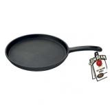 Jim Beam 10.5" Cast Iron Skillet, Pre-Seasoned, Heavy-Duty Pan