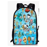2 pack! Octonauts Backpack Travel Backpack Cute School Backpack Large Capac