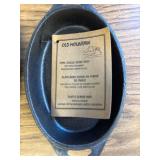 3- Pack. Old Mountain Pre-Seasoned Cast Iron 4.5in Oval Single-Serve Dish