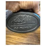 3- Pack. Old Mountain Pre-Seasoned Cast Iron 4.5in Oval Single-Serve Dish