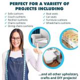 Foamma 4x21x19 Outdoor Couch Cushion Replacement 2 Pack