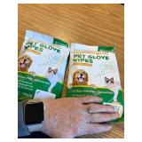 2 pack!! Pet Bathing Wipes - Cleanse & Deodorize Coconut Oil & Oatmeal