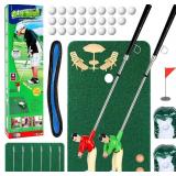 Mini Golf Toys for Kids and Adults, 2 Golfers for Parent-Child Fun