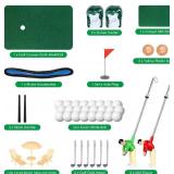 Mini Golf Toys for Kids and Adults, 2 Golfers for Parent-Child Fun