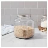128oz Glass Jar with Metal Lid - Threshold