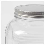 128oz Glass Jar with Metal Lid - Threshold