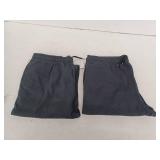 Amazon Essentials Mens Fleece Open Bottom Sweatpant, Washed Black, X-Large, 2 Pack