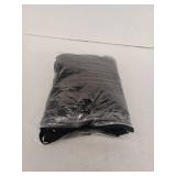 Amazon Essentials Mens Fleece Open Bottom Sweatpant, Washed Black, X-Large, 2 Pack