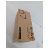 Muteflyer Dog Car Seat for Small Dogs, 22x22x13 inches, Light Gray