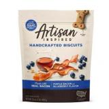 Artisan Inspired Maple Bacon & Blueberry Flavor Biscuits Dog Treats, 16oz bag, BB 3/8/2025
