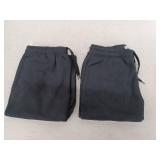 Amazon Essentials Mens Relaxed Joggers Sweatpants, Fleece, Comfortable Fit, Washed Black, Medium