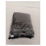 Amazon Essentials Mens Relaxed Joggers Sweatpants, Fleece, Comfortable Fit, Washed Black, Medium