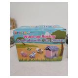 HelloJoy Wind Up Animal Cars Toy Set