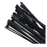 Industrial Grade 16-inch Black Cable Ties 100-Pack