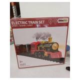 Classic Christmas Electric Train Set with Lights and Sound