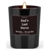 Funny Fathers Gift- Sandalwood Soy Wax Candle