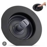 2 pack of Universal 3-in-1 Kitchen Sink Drain Strainer