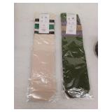 Set of 2 Womens Retro Style Socks