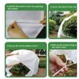 Plant Protection Cover with Zipper and Drawstring 120cmx180cm, set of 2