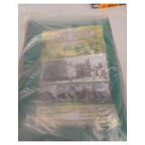 Plant Protection Cover with Zipper and Drawstring 120cmx180cm, set of 2