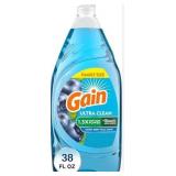 Gain Ultra Clean Dish Soap - Honey Berry Hula 38oz pack of 2