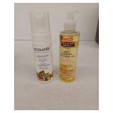 Natural Skincare Duo - Ecolatier Foam Cleanser & Palmers Oil