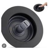 2 pack of Universal 3-in-1 Kitchen Sink Drain Strainer