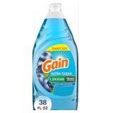 Gain Ultra Clean Dish Soap - Honey Berry Hula 38oz pack of 2