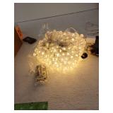 Remote Control LED Globe String Lights 300ct - Warm White