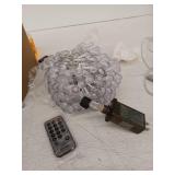 Remote Control LED Globe String Lights 300ct - Warm White