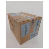 Homz 15.5 Qt. Latching Plastic Storage Container, Clear/Gray, Set of 4