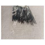 Norah Premium Zip Cable Ties, Black, 16 Inch