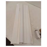 Mansnix Smart Motorized Blinds, 32 x 72, White