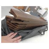 Heptagonal Wooden Wedding Arch, 7.2ft