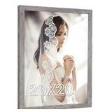 20x20 Frame Distressed Gray