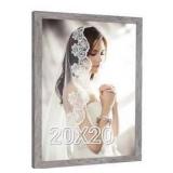 20x20 Frame Distressed Gray