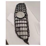 Front Grill Grille for 2015-2018 Mercedes Benz W205 C-Class C200 C250 C300 C350 C400 GT Style Glossy Black Front Bumper Grill
