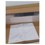 Ballucci 35.5  Floating Shelf  Wall Ledge with Invisible Bracket  8  Deep  White