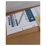 6-inch White Aluminum Gutter Guard Set