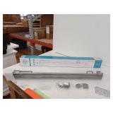 Indoor/outdoor Gray Mesh Retractable Safety Gate up to 55"