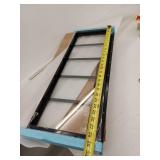 Black Flush Mount Transom Shed/Barn  Window 10x29 2-Pack