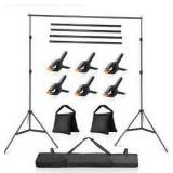 Professional Photography Backdrop Stand Kit