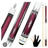 HOMESEASON Hardwood 57-inch Pool Cue