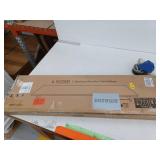 Modern Dual Monitor Stand Riser in White