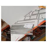 Heavy Duty Metal Backdrop Support Stand Frame (Silver) 10x20ft