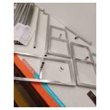 Heavy Duty Metal Backdrop Support Stand Frame (Silver) 10x20ft