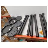 Retractable Belt Stanchion Set - 7 Posts Queue Barrier System