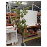 Artificial Black Olive Tree with Realistic Green Foliage