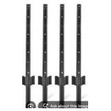 Heavy Duty Metal Fence Posts 6 ft green 16 Pack